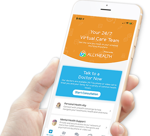 Get the AllyHealth app now!